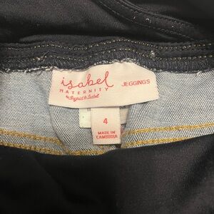 Isabel Maternity by Ingrid & Isabel Women's Blue Jeggings